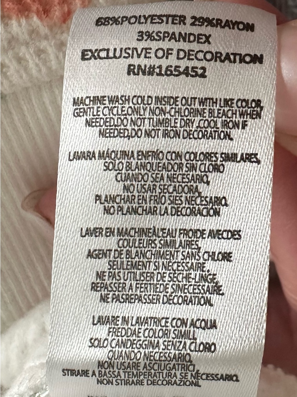 NWOT! Boys Lie Alex Sunshine and Bows Crop Zop Hoodie - Picture 14 of 14